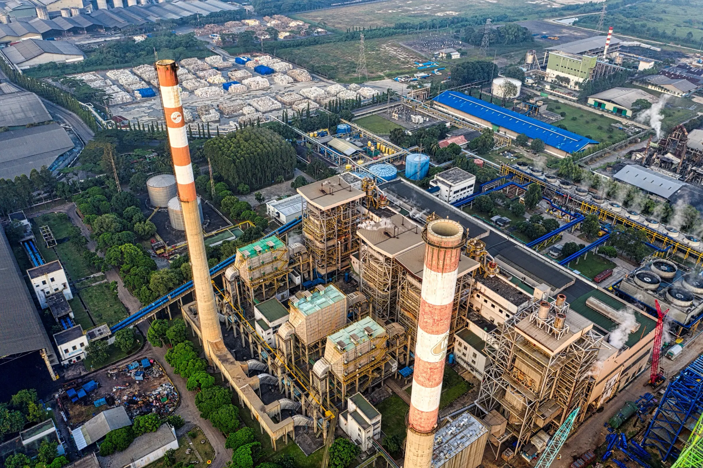 Planta industrial del sector energético